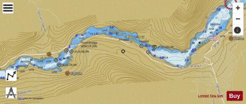 WEST ARM KOOTENAY LAKE NELSON TO TAGHUM Marine Chart - Nautical Charts App