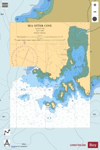 SEA OTTER COVE Marine Chart - Nautical Charts App