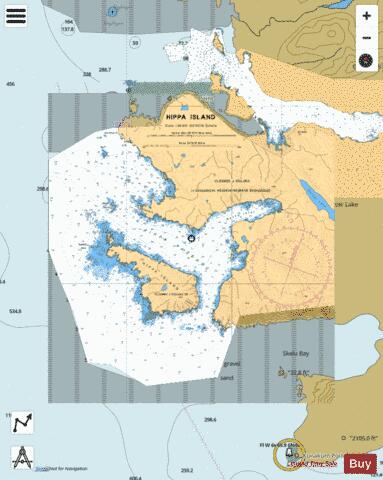 HIPPA ISLAND Marine Chart - Nautical Charts App
