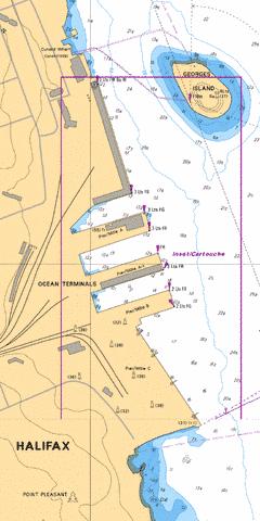 OCEAN TERMINALS Marine Chart - Nautical Charts App