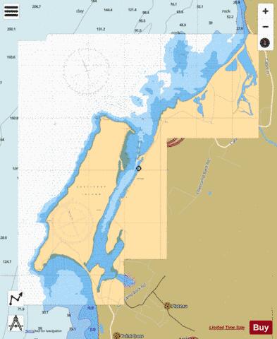 CH�TICAMP HARBOUR Marine Chart - Nautical Charts App