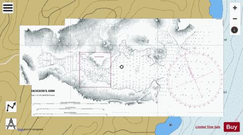 ANCHORAGES IN WHITE BAY MOUILLAGES DANS WHITE BAY Marine Chart - Nautical Charts App