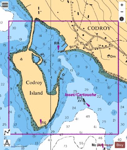 CODROY HARBOUR Marine Chart - Nautical Charts App