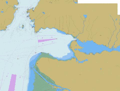 Approaches to\Approches a Vancouver Harbour Marine Chart - Nautical Charts App