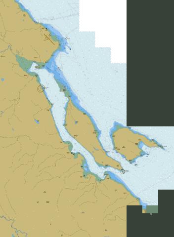 Baynes Sound Marine Chart - Nautical Charts App