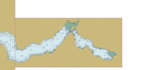 Kynoch Inlet (Continuation B) Marine Chart - Nautical Charts App