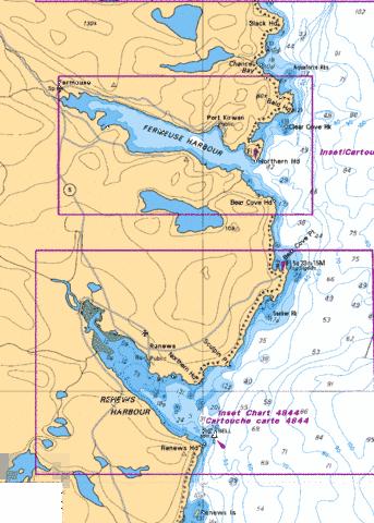 FERMEUSE HARBOUR Marine Chart - Nautical Charts App