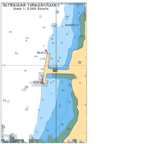 ULTRAMAR WHARF/QUAI Marine Chart - Nautical Charts App