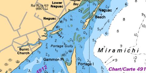 CONTINUATION A Marine Chart - Nautical Charts App