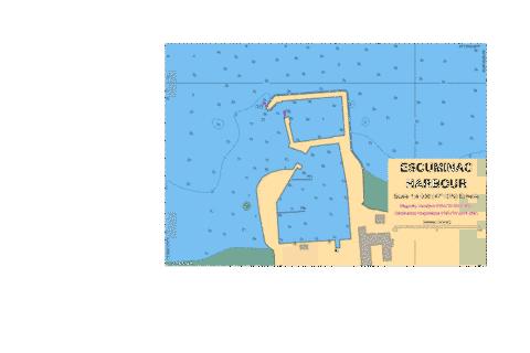 ESCUMINAC HARBOUR Marine Chart - Nautical Charts App