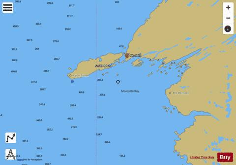 SMITH ISLAND TO/� KNIGHT HARBOUR Marine Chart - Nautical Charts App