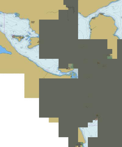 Dent and\et Yuculta Rapids Marine Chart - Nautical Charts App