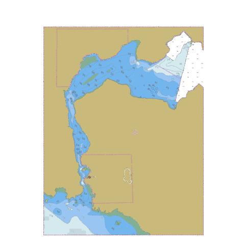 Nitinat Narrows to\a Nitinat Lake Marine Chart - Nautical Charts App