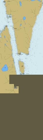Klemtu Passage to\a Tolmie Channel Marine Chart - Nautical Charts App
