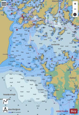 BASIL CHANNEL TO/� STURGEON CHANNEL - 2 Marine Chart - Nautical Charts App