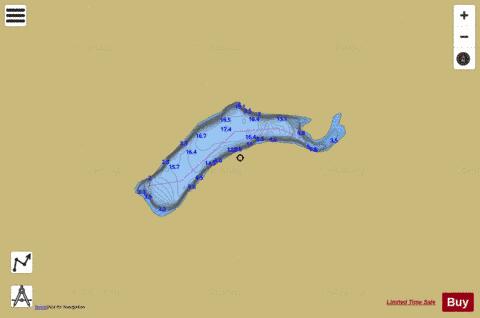 Fit Lake depth contour Map - i-Boating App