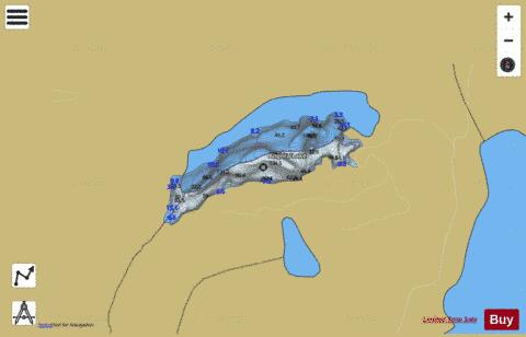 Angora Lake depth contour Map - i-Boating App