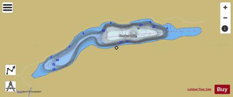 Bleeker Lake depth contour Map - i-Boating App