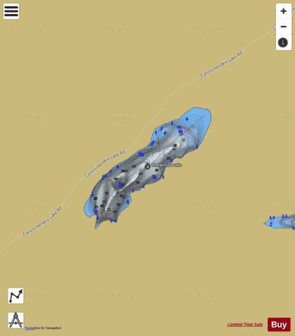 Christmas Lake depth contour Map - i-Boating App