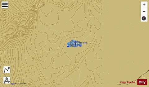 Cypress Lake depth contour Map - i-Boating App