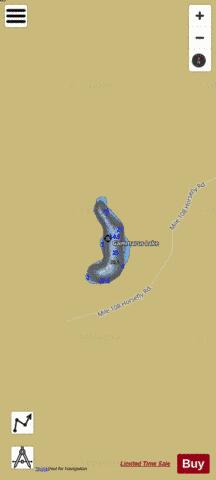 Gammarus Lake depth contour Map - i-Boating App