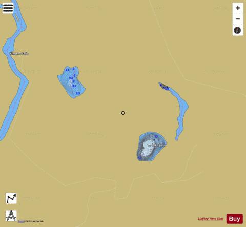 Jade Lake No 1 3 depth contour Map - i-Boating App
