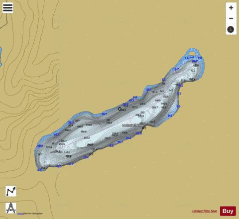 Lachmach Lake depth contour Map - i-Boating App