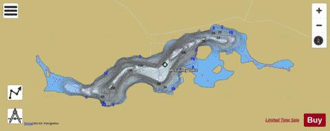 McCauley Lake depth contour Map - i-Boating App