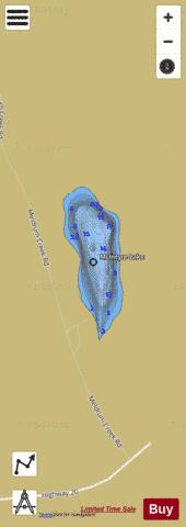 Mcintyre Lake depth contour Map - i-Boating App