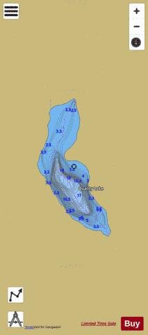 Quality Lake depth contour Map - i-Boating App