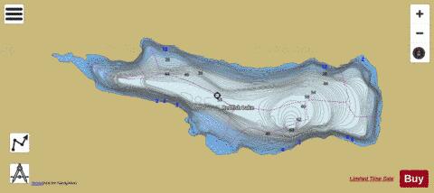 Redfish Lake depth contour Map - i-Boating App