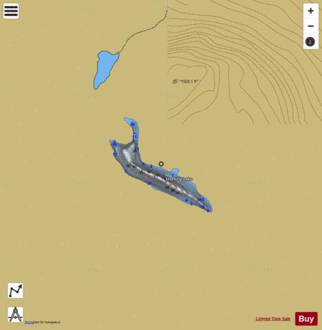 Stocking Lake depth contour Map - i-Boating App