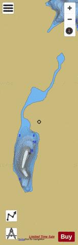 Unnamed Lake No 27 depth contour Map - i-Boating App