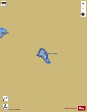 Upper Collier Lake depth contour Map - i-Boating App