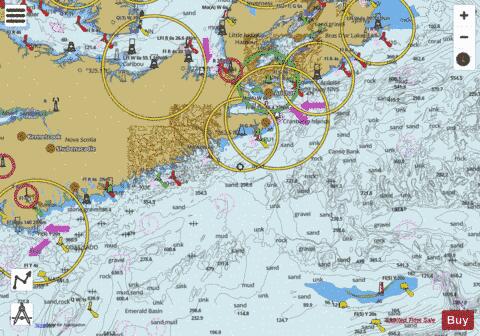 Halifax to/a Sydney Marine Chart - Nautical Charts App