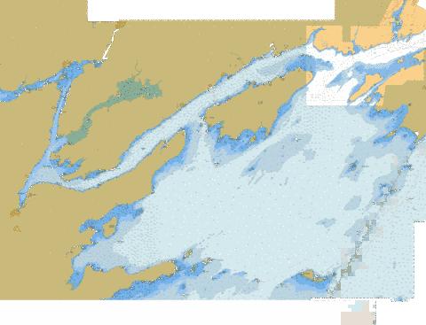 Kingston to\a False Ducks  Islands Marine Chart - Nautical Charts App