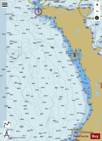 Chantry Island to/a Cove Island Marine Chart - Nautical Charts App