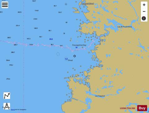 Puvirnituq et les approches / and Approches Marine Chart - Nautical Charts App