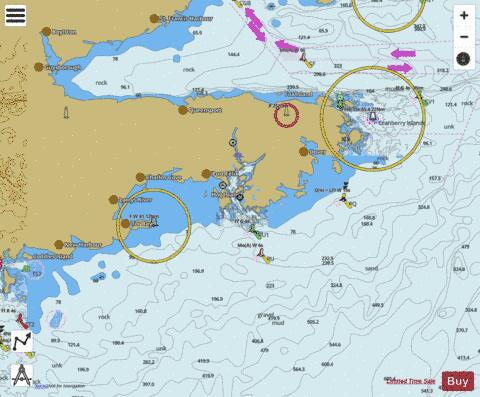 Cape Canso to/a Country Island Marine Chart - Nautical Charts App