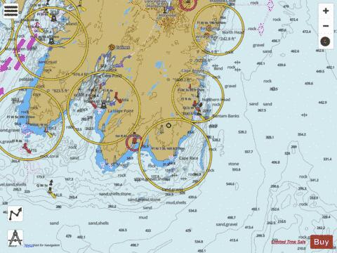 Bay Bulls to/a St. Mary's Bay Marine Chart - Nautical Charts App