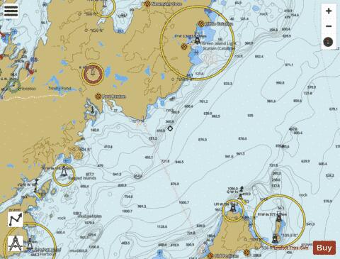 Trinity Bay - Northern Portion/Partie Nord Marine Chart - Nautical Charts App