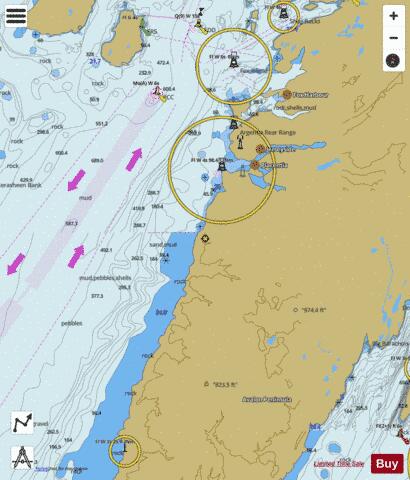 Cape St Mary's to/\xE0 Argentia Marine Chart - Nautical Charts App