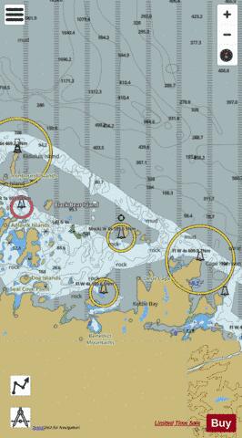 Cape Harrison to Dog Islands Marine Chart - Nautical Charts App