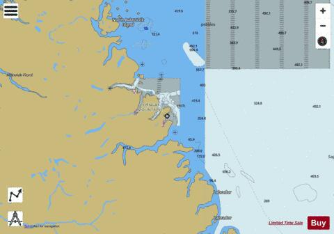 North Head to/a Murphy Head Marine Chart - Nautical Charts App