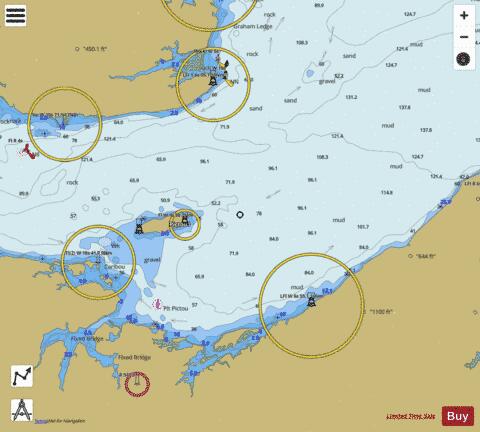 Cape George to/\xE0 Pictou Marine Chart - Nautical Charts App