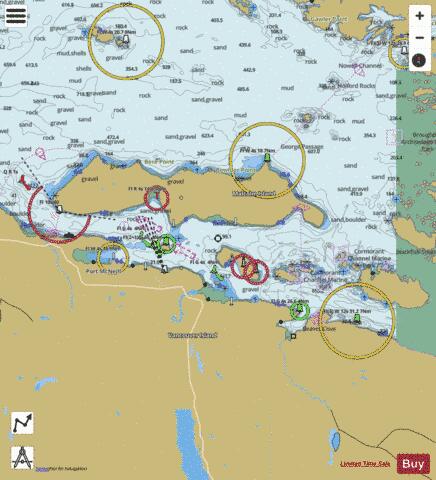 Broughton Strait (Part 1 of 2) Marine Chart - Nautical Charts App