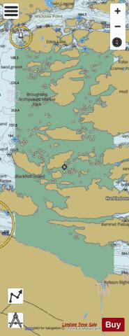 Broughton Strait (Part 2 of 2) Marine Chart - Nautical Charts App