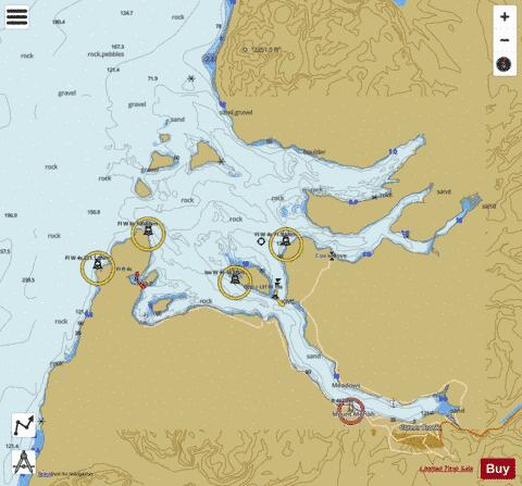 Bay of Islands Marine Chart - Nautical Charts App