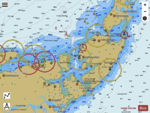 Caraquet Harbour, Baie de Shippegan and/et Miscou Harbour Marine Chart - Nautical Charts App
