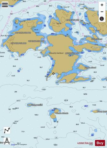 Ice Tickle and/et Indian Harbour Marine Chart - Nautical Charts App